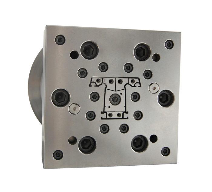 Die-for-window-frame-profile-extrusion